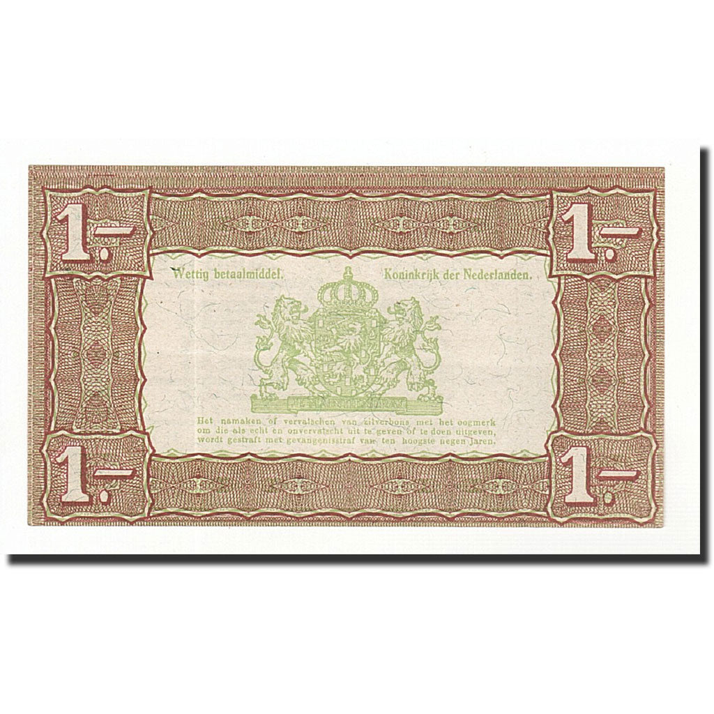 Banconote, Paesi Bassi, 1 Gulden, KM:61, 1938-10-01, SPL