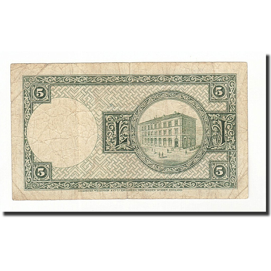 Islanda, 5 Kronur, KM:32b, 1928-04-15, MB