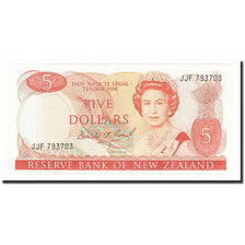 Nouvelle-Zélande, 5 Dollars, 1985-1989, KM:171b, SPL+