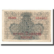 Banknote, Yugoslavia, 2 Kronen on 1/2 Dinara, 1919-02-01, KM:14A, VF(30-35)
