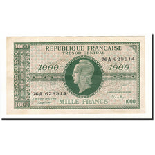 Geldschein, Frankreich, 1000 Francs, 1944, SS+, Fayette:VF 12.1A, KM:107