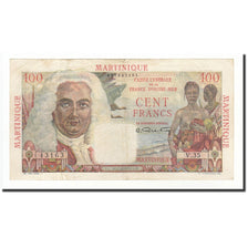 Geldschein, Martinique, 100 Francs, 1947, S+, KM:31a