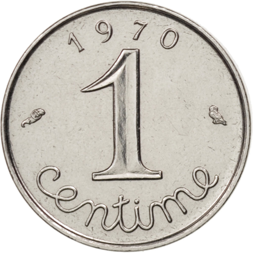 Francia, Épi, Centime, 1970, Paris, SPL-, Acciaio inossidabile, KM:928, Gado...