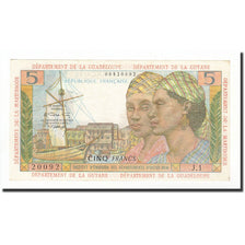 Antille francesi, 5 Francs, 1964, KM:7b, SPL-