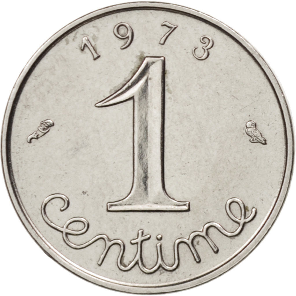 Munten, Frankrijk, Épi, Centime, 1973, Paris, PR, Stainless Steel, KM:928