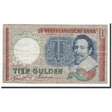 Banknote, Netherlands, 10 Gulden, 1953, 1953-03-23, KM:85, VF(20-25)