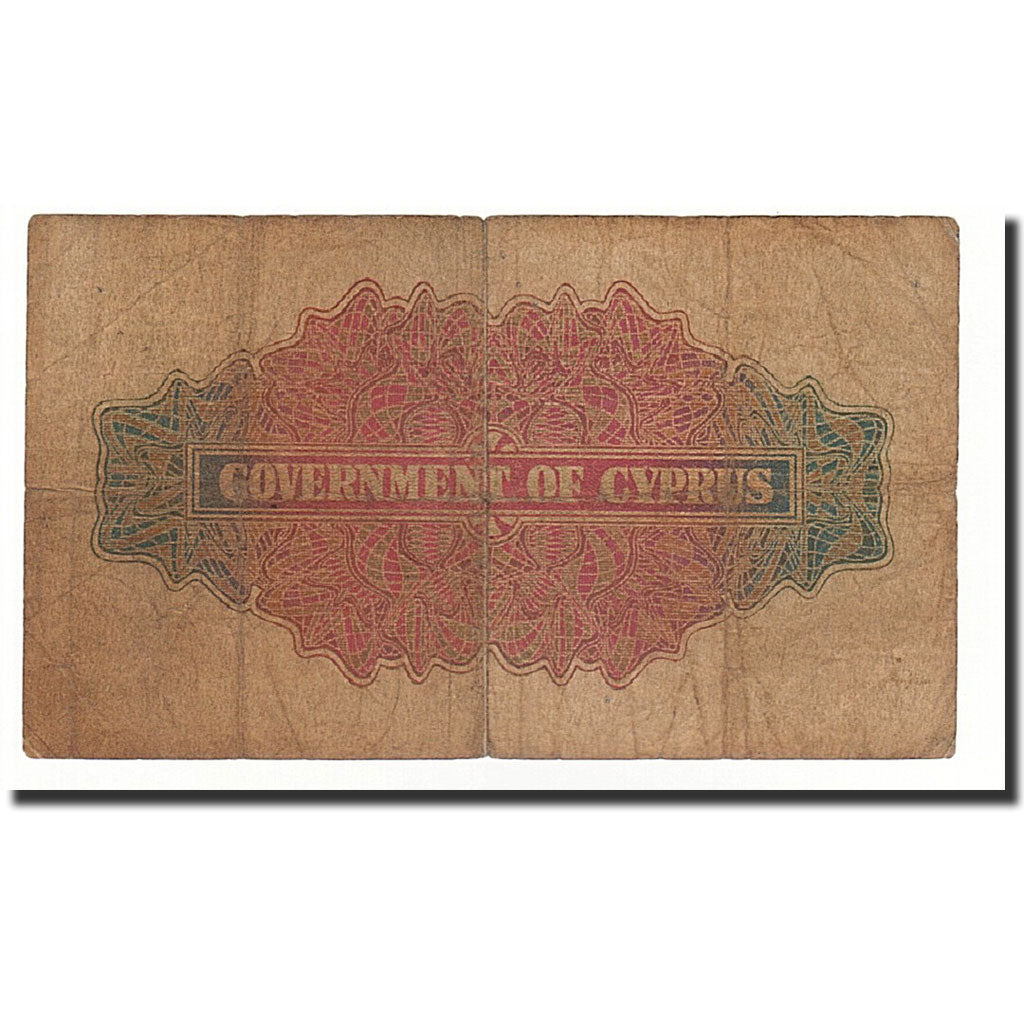 Zypern, 5 Shillings, KM:30, 1952-09-01, S+
