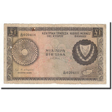 Geldschein, Zypern, 1 Pound, 1972-11-01, KM:43b, SGE