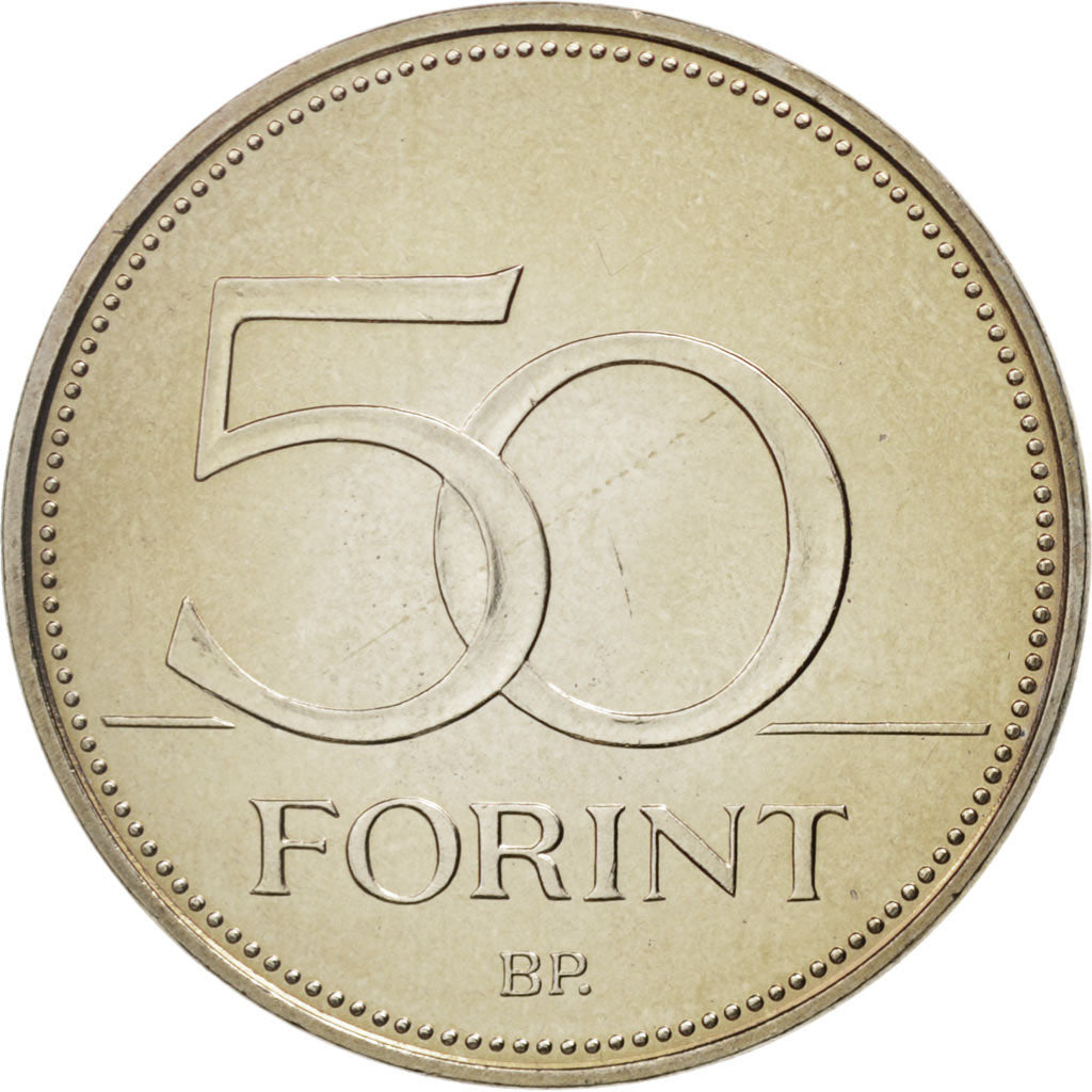 Hungary, Épi, 50 Forint, 2006, Budapest, MS(65-70), Copper-nickel, KM:789