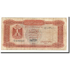 Libya, 1/4 Dinar, 1972, KM:33b, VF(20-25)
