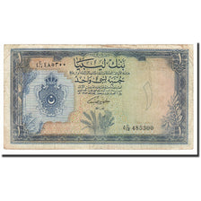 Billet, Libya, 1 Pound, 1963, KM:30, TB