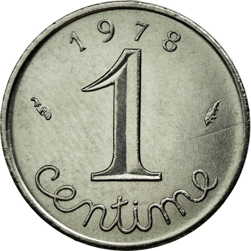 Münze, Frankreich, Épi, Centime, 1978, Paris, VZ+, Stainless Steel, KM:928