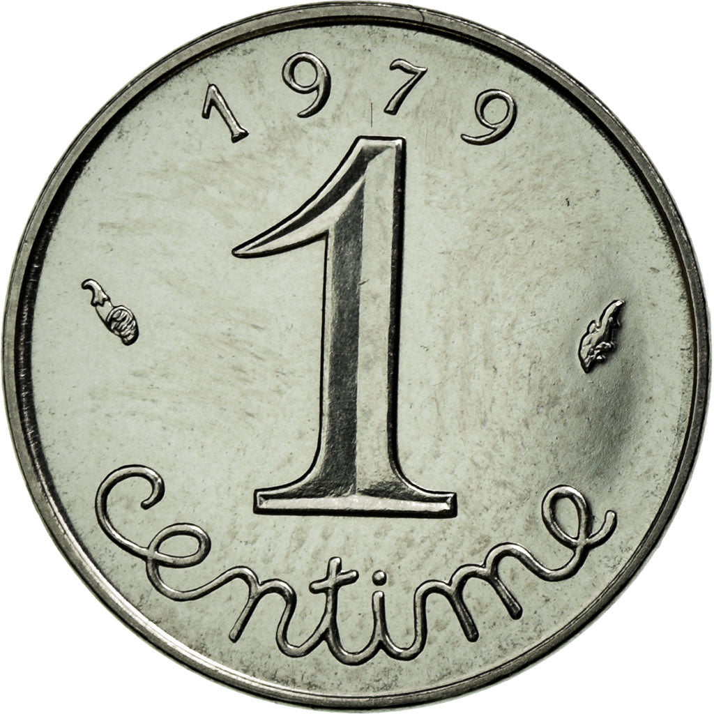 Monnaie, France, Épi, Centime, 1979, Paris, SPL, Stainless Steel, KM:928