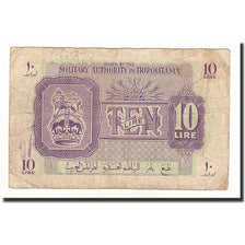 Libya, 10 Lire, 1943, KM:M4a, VF(20-25)