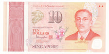 Billet, Singapour, 10 Dollars, 2015, NEUF