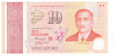 Biljet, Singapur, 10 Dollars, 2015, NIEUW