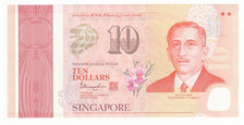 Banknot, Singapur, 10 Dollars, 2015, UNC(65-70)