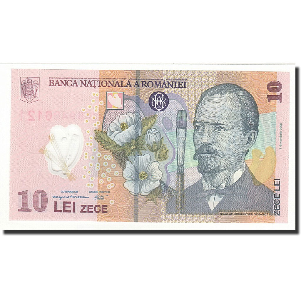 Banconote, Romania, 10 Lei, KM:119b, 2008-12-01, FDS