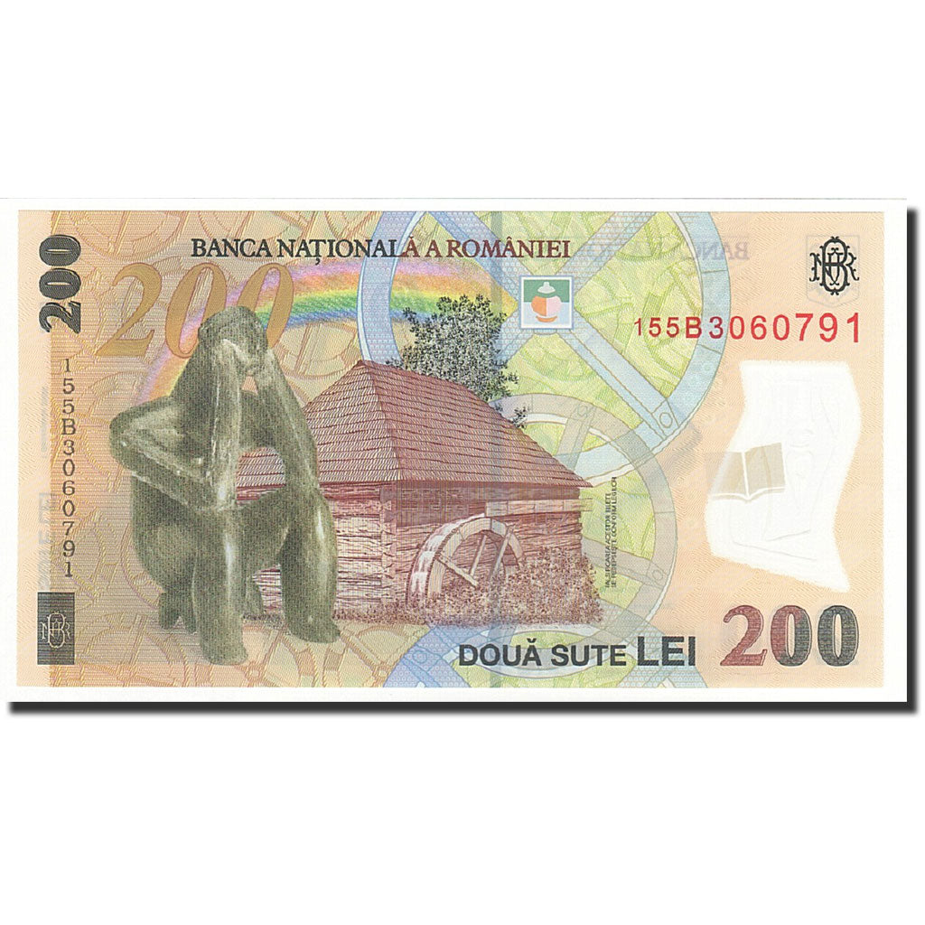 Banconote, Romania, 200 Lei, KM:122a, 2006-12-01, FDS