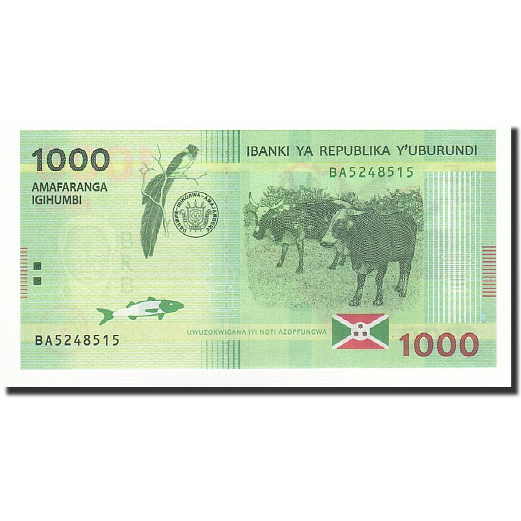 Burundi, 1000 Francs, 2015.01.15, FDS