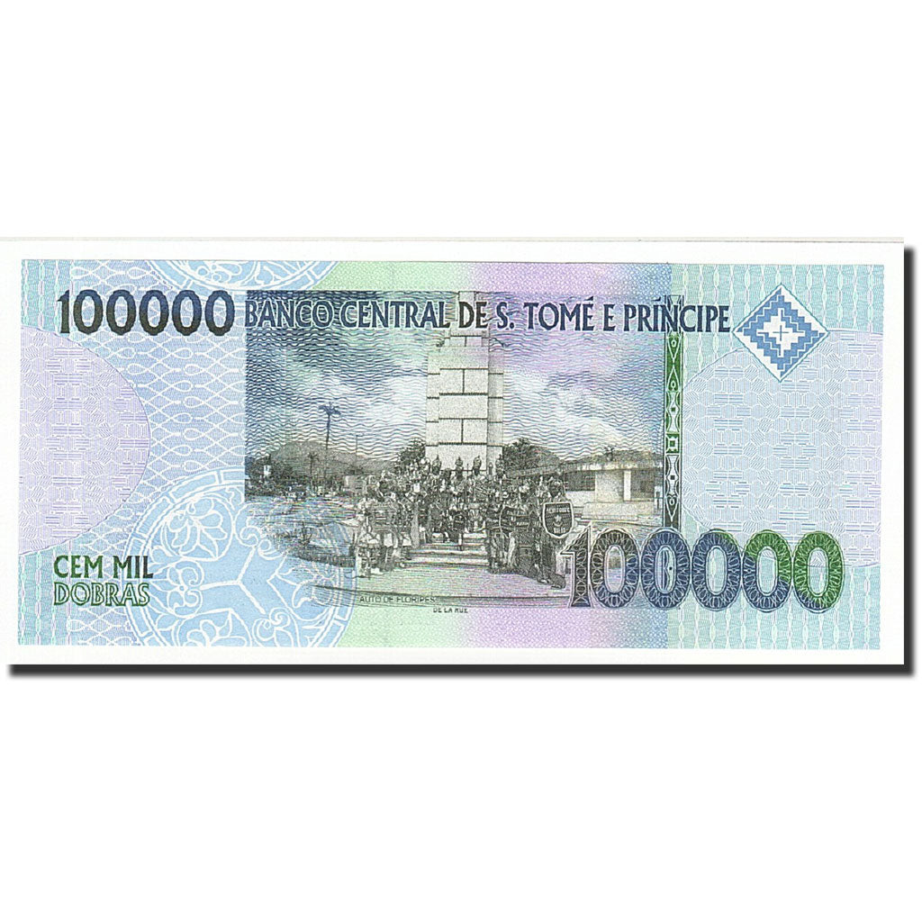 Saint Thomas e Prince, 100,000 Dobras, KM:69b, 2010-12-10, FDS