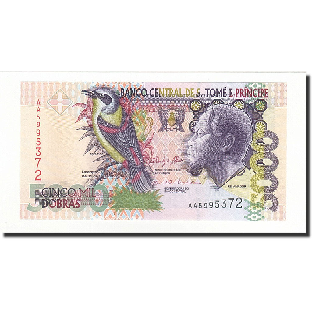 Banknote, Saint Thomas and Prince, 5000 Dobras, 2013-12-31, UNC(65-70)
