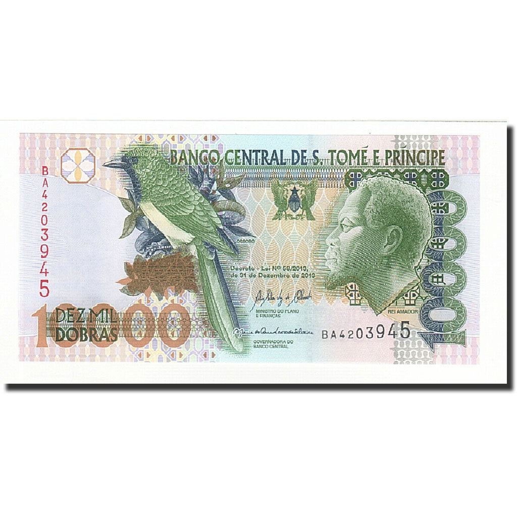 Banconote, Saint Thomas e Prince, 10,000 Dobras, 2013-12-31, FDS
