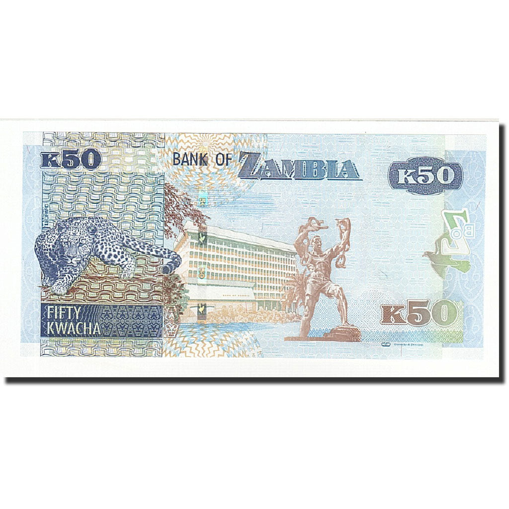 Zambia, 50 Kwacha, 2015, UNC