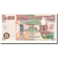 Zambia, 20 Kwacha, 2015, UNC(65-70)