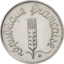 France, Épi, Centime, 1987, Paris, AU(55-58), Stainless Steel, KM:928, Gadoury91