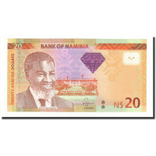 Namibia, 20 Namibia Dollars, 2013, UNZ