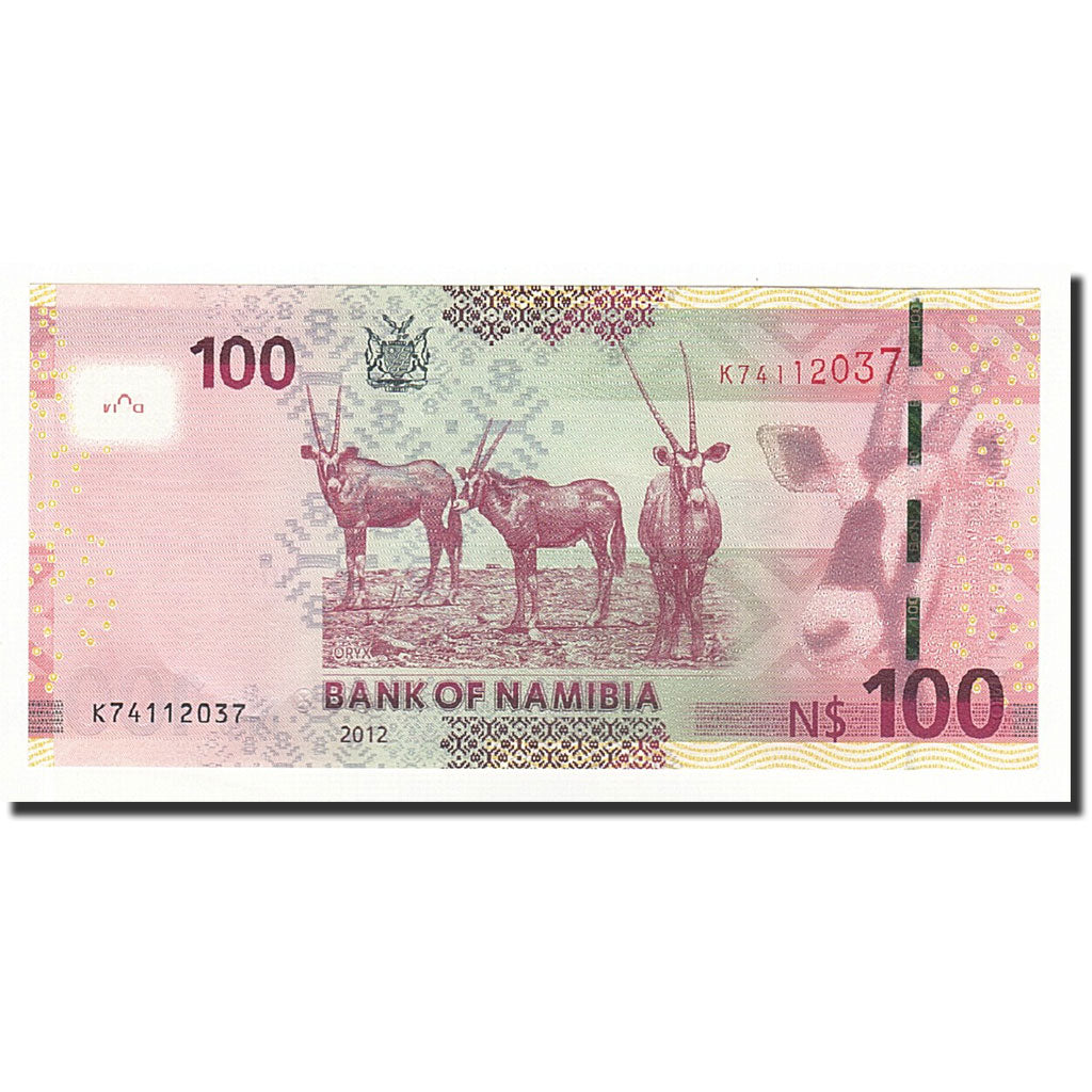Namibia, 100 Namibia Dollars, 2012, UNC(65-70)
