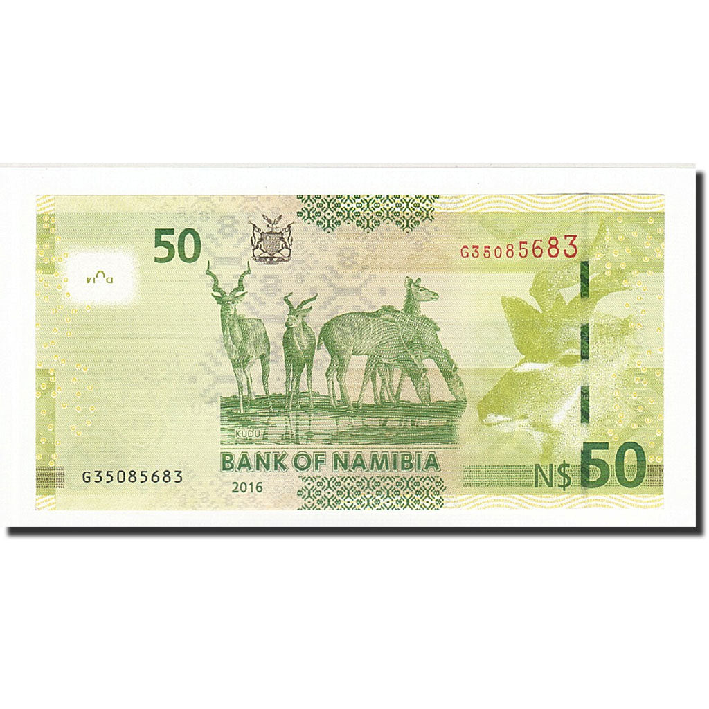 Namibia, 50 Namibia dollars, 2016, UNC(65-70)