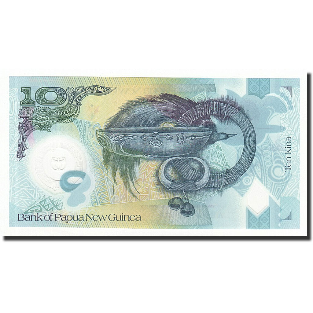 Geldschein, Papua New Guinea, 10 Kina, 2015, UNZ