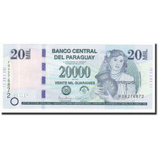 Banconote, Paraguay, 20 000 Guaranies, 2015, FDS