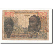 Stati dell'Africa occidentale, 100 Francs, Undated (1961-65), KM:101Ag, B