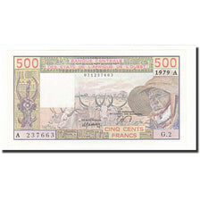 Stati dell'Africa occidentale, 500 Francs, 1979, KM:105Aa, FDS