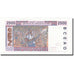 West African States, 2500 Francs, 1992, KM:112Aa, UNZ