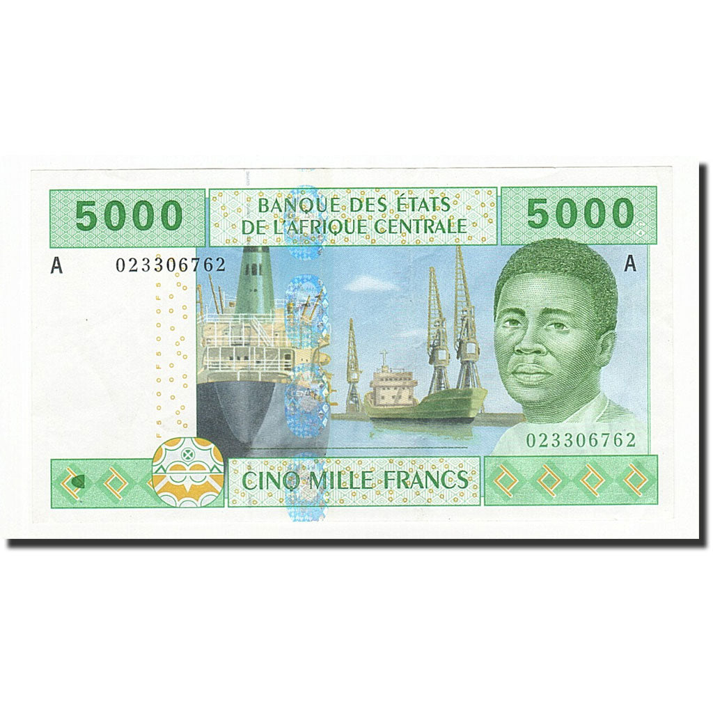Stati dell’Africa centrale, 5000 Francs, 2002, KM:409A, SPL