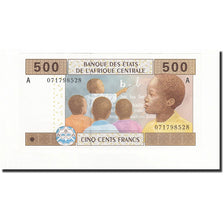 États de l'Afrique centrale, 500 Francs, 2002, KM:406a, TTB+