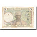 Banconote, Africa occidentale francese, 5 Francs, KM:21, 1936-03-12, BB