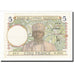 Billet, French West Africa, 5 Francs, 1937-03-15, KM:21, NEUF