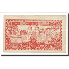 Banknote, French West Africa, 0.50 Franc, Undated (1944), KM:33a, AU(50-53)