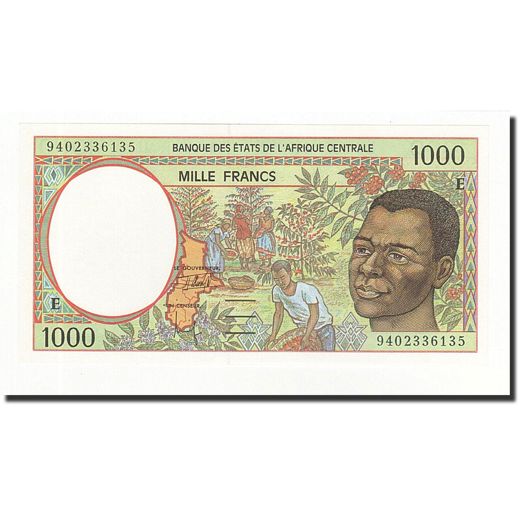 Stati dell’Africa centrale, 1000 Francs, 1994, KM:202Eb, FDS