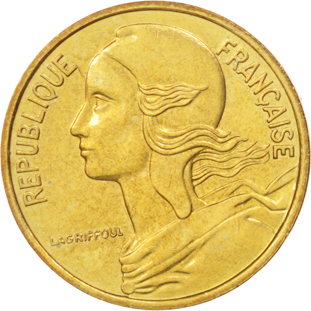France, Marianne, 5 Centimes, 1989, Paris, AU(55-58), Aluminum-Bronze, KM:933