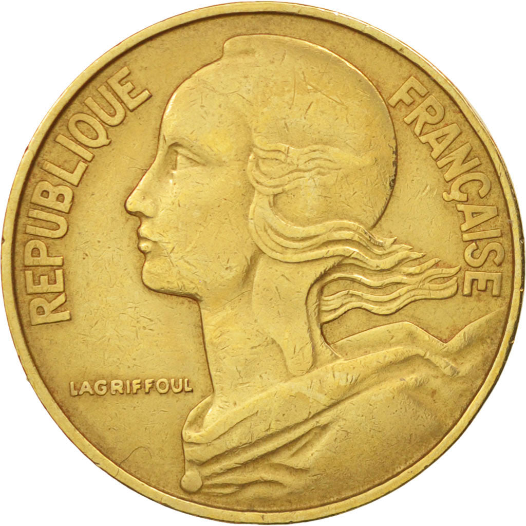 France, Marianne, 20 Centimes, 1962, Paris, EF(40-45), Aluminum-Bronze, KM:930
