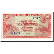 Indonesia, 2 1/2 Rupiah, 1953, KM:41, SPL-