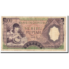 Indonésie, 1000 Rupiah, 1958, KM:61, TTB+