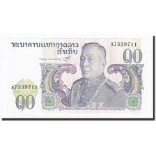 Banconote, Laos, 10 Kip, 1974, KM:15a, FDS