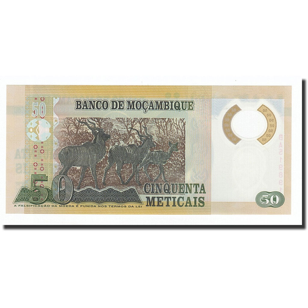 Banconote, Mozambico, 50 Meticais, 2011-06-16, FDS